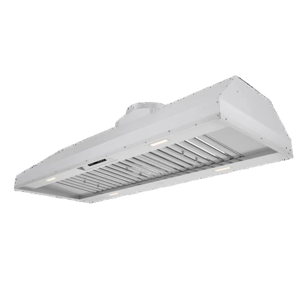 Thor Kitchen XLH60 60 Inch Liner Range Hood Right Side View in Stainless Steel