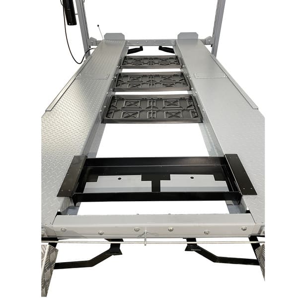 Triumph X1 Easy Park Car Lift drip tray designed to catch fluids and protect vehicles during storage or service
