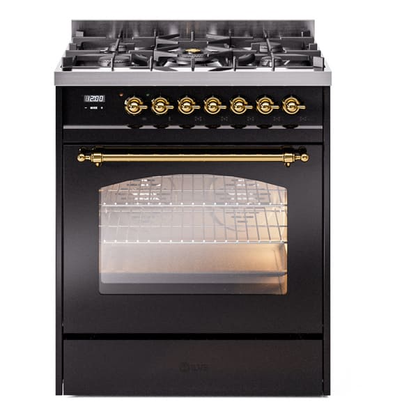 ILVE 30" Nostalgie II Single Oven Dual Fuel Range UP30NMP