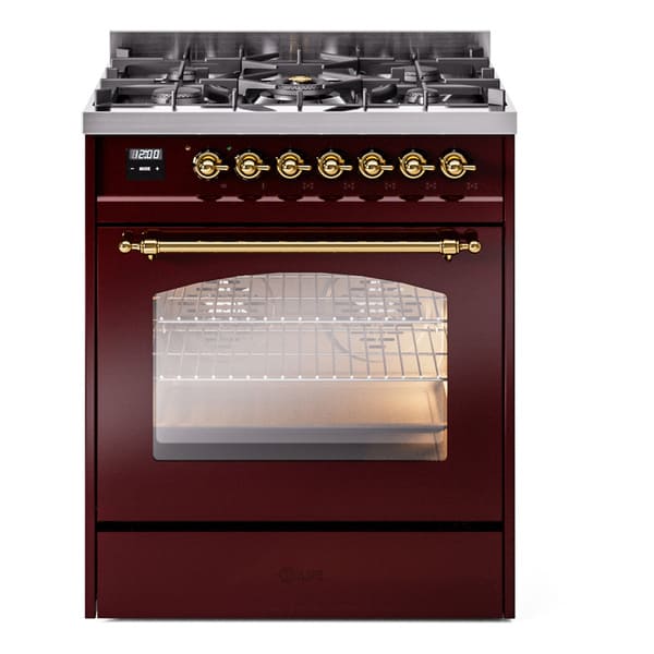 ILVE 30" Nostalgie II Single Oven Dual Fuel Range UP30NMP