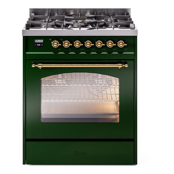 ILVE 30" Nostalgie II Single Oven Dual Fuel Range UP30NMP