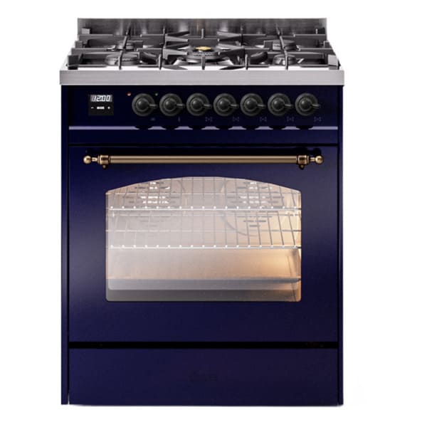 ILVE 30" Nostalgie II Single Oven Dual Fuel Range UP30NMP