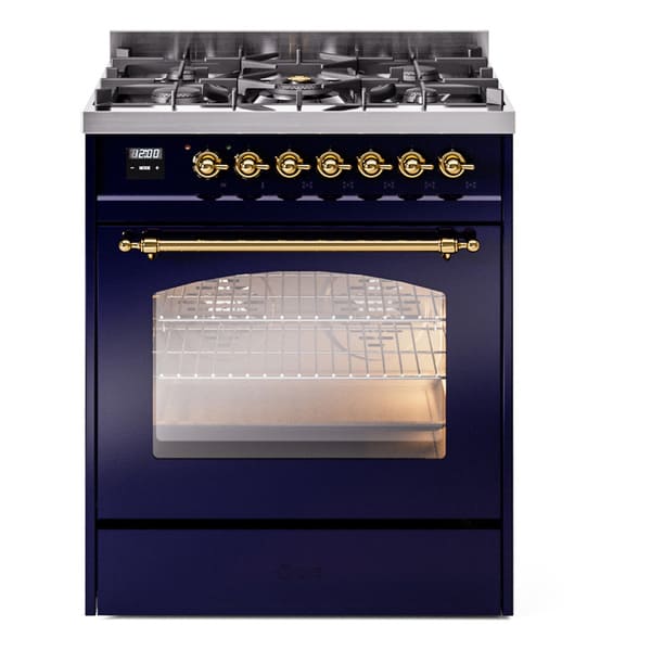 ILVE 30" Nostalgie II Single Oven Dual Fuel Range UP30NMP