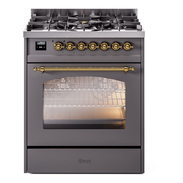 ILVE 30" Nostalgie II Single Oven Dual Fuel Range UP30NMP