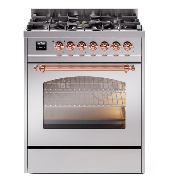 ILVE 30" Nostalgie II Single Oven Dual Fuel Range UP30NMP