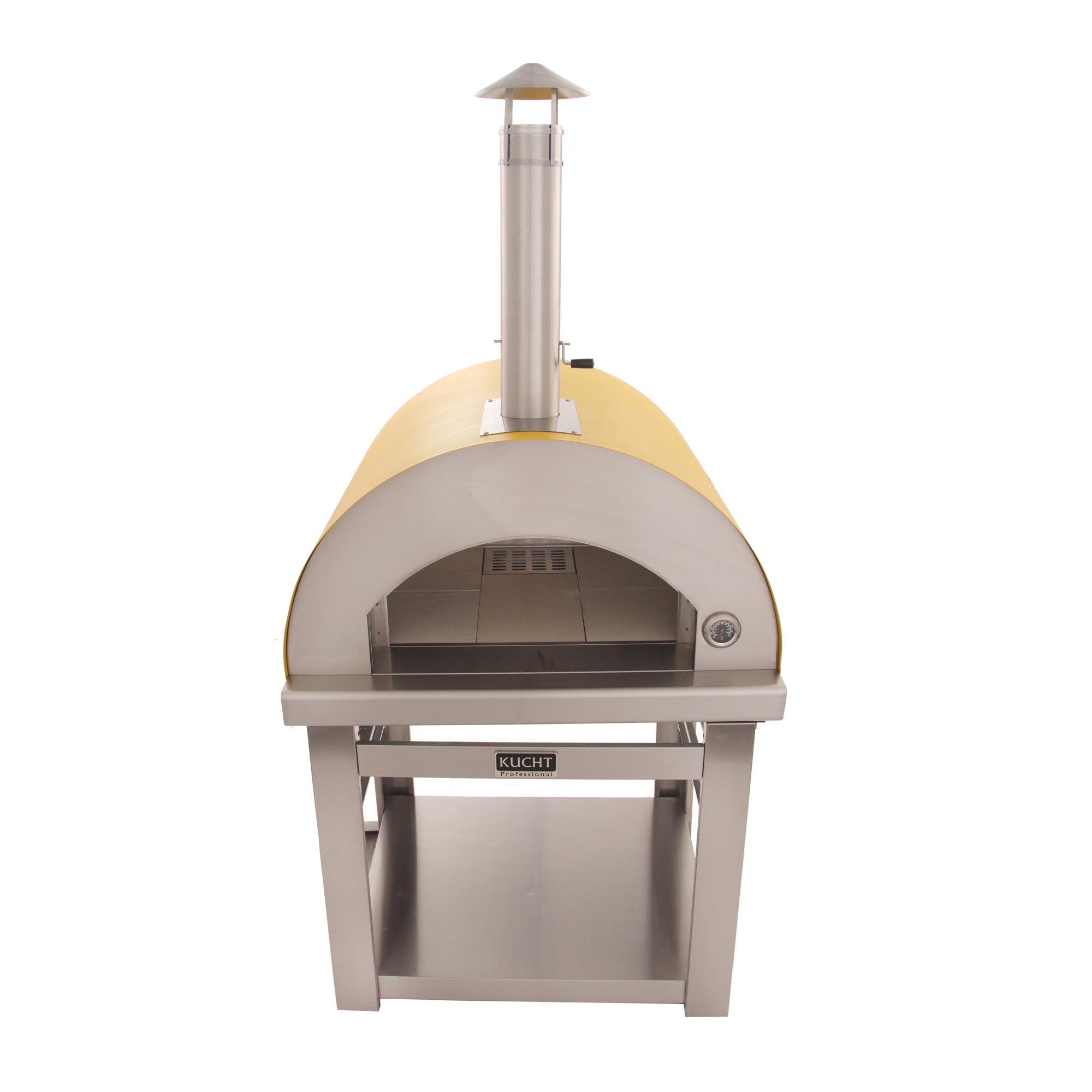 Kucht Outdoor Wood Fire Pizza Oven in Yellow VENICE-Y