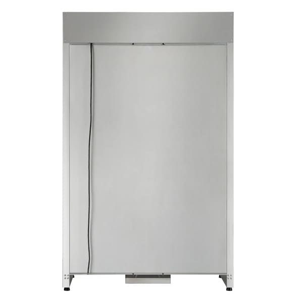 FORNO Abruzzo 48-Inch Dual Zone Wine Cooler with Clear Acrylic Holders & Stainless Trim Shelves FWCDR6611-48S