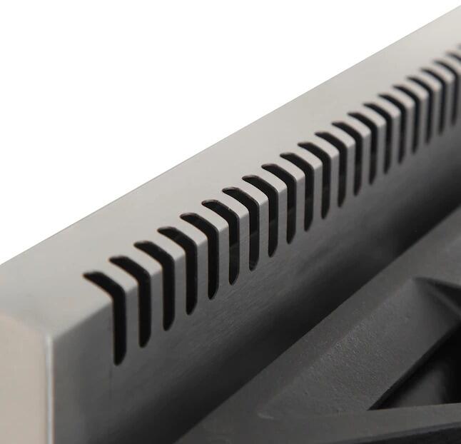 Kucht 30-Inch 4 Burner Gas Rangetop in Stainless Steel with Silver Accents KFX309T-S