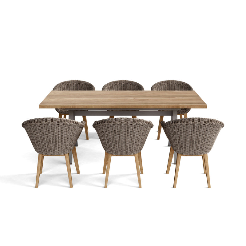 Anderson Teak 7-pc Alura Padua Dining Table Set - SET-39A