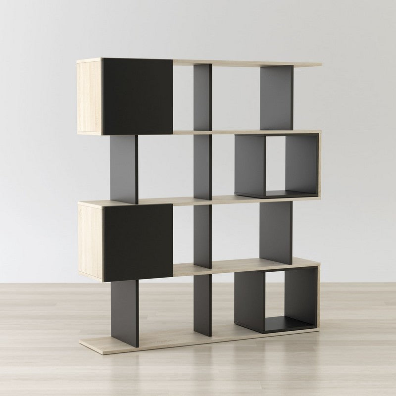 Anderson Teak Alliance Geometric Bookcase - BCA-055