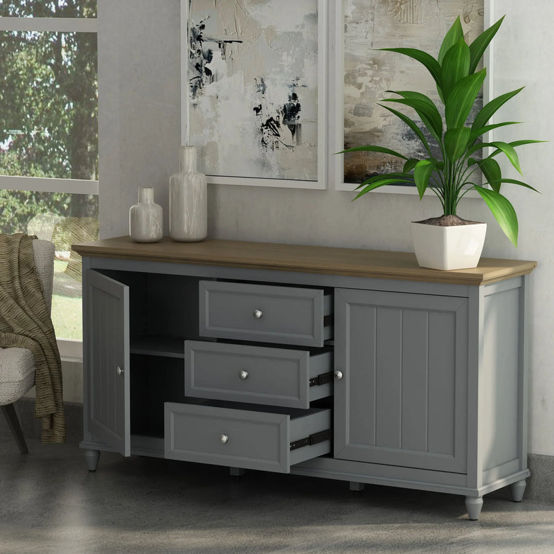 Anderson Teak Chenon Sideboard Grey/Brown - SB-CG-6316