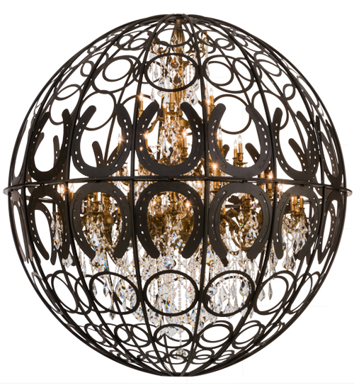 Meyda 70"w Equestriana Crystal Chandelier- 153398