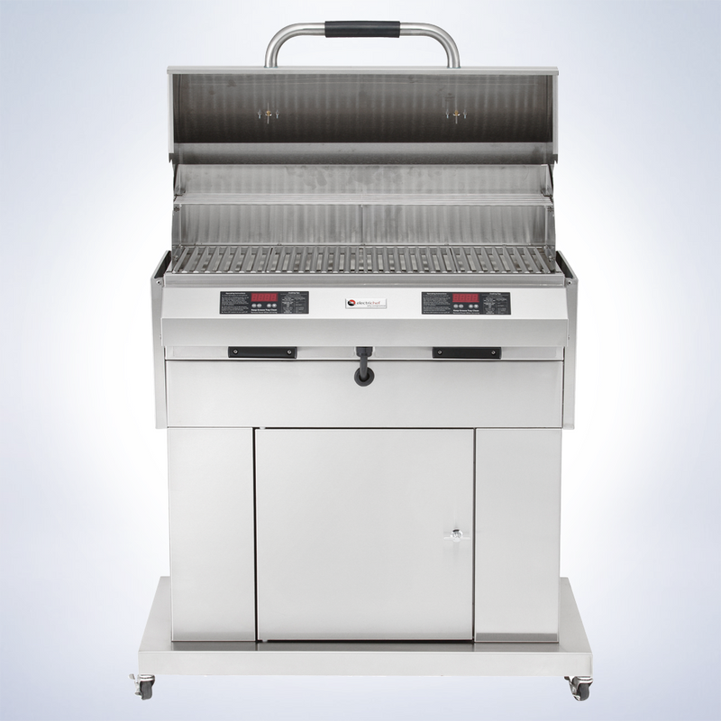 Electri-Chef Ruby 32″ Dual Closed-Base Outdoor Electric Grill - 4400-EC-448-CB-D-32