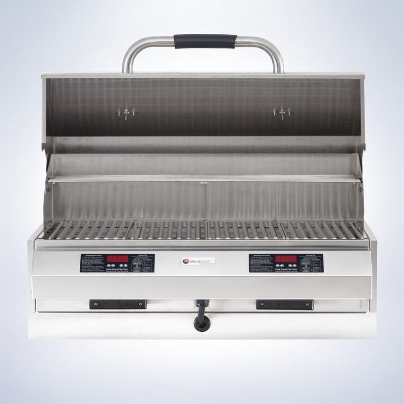 Electri-Chef Ruby 32″ Dual Marine Built-In Outdoor Electric Grill - 4400-EC-448-IM-D-32