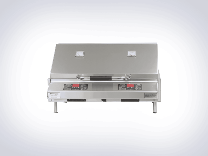 Electri-Chef Ruby 32″ Dual Tabletop Outdoor Electric Grill - 4400-EC-448-TT-D-32