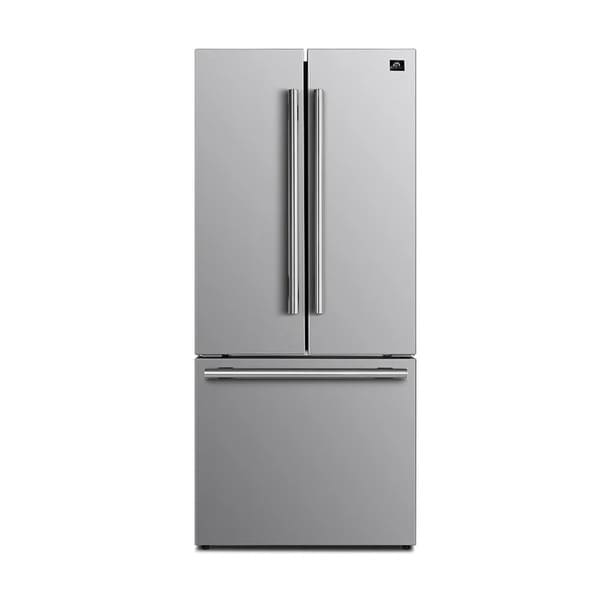 FORNO 2-Piece Appliance Package - 36-Inch Electric Range and 30-Inch French Door Refrigerator in Stainless Steel FBDL-013-10CAUS