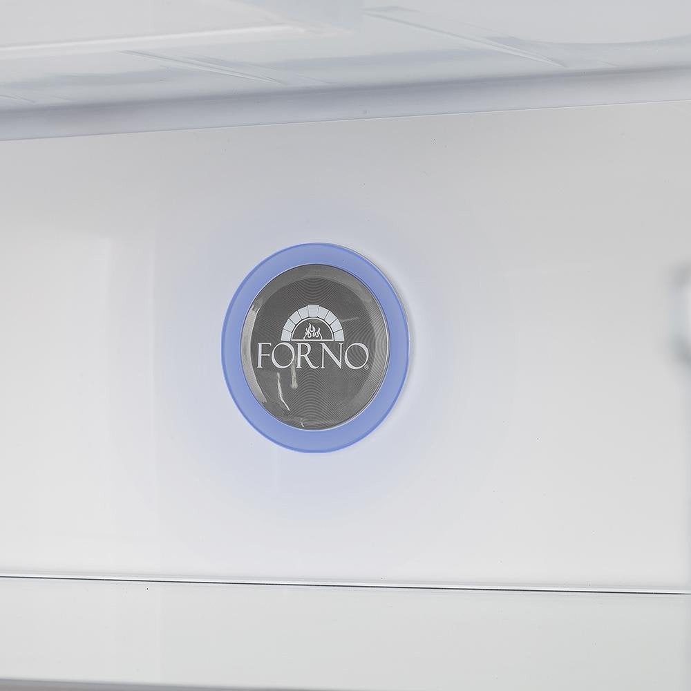 FORNO Gallipoli 36 Inch French Door Refrigerator 19 cu.ft - FFRBI1820-36SB