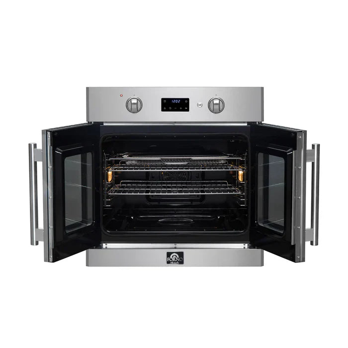 Forno Asti 30-Inch Electric French Door Wall Oven 