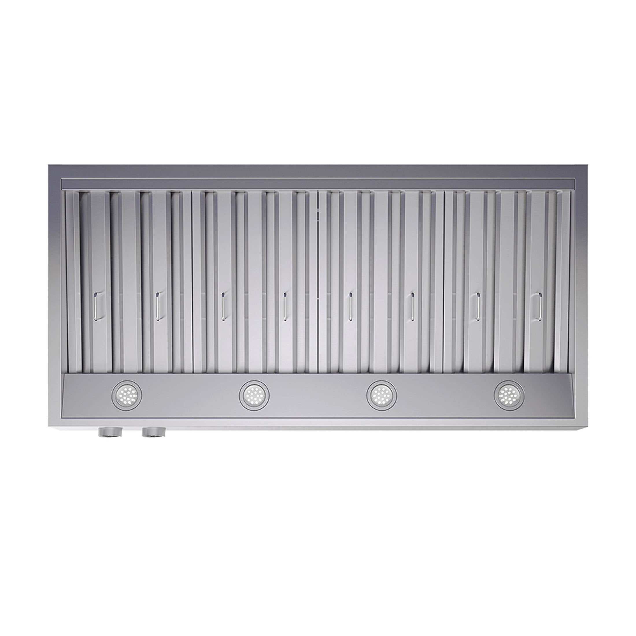 FORNO Biagio 48'' 1,200 CFM Wall Mount Range Hood in Stainless Steel, FRHWM5009-48