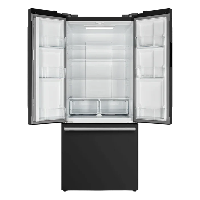 FORNO Espresso Gallipoli 30-inch 17.5 cu. ft. French Door Refrigerator with Ice Maker 