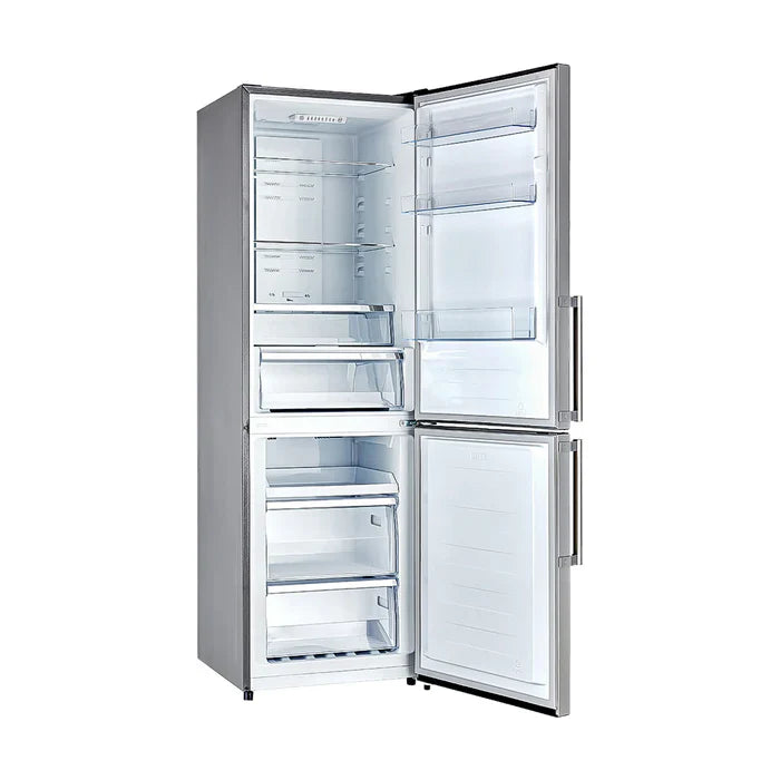 Forno Guardia 23.4-Inch 10.8 cu.ft. Bottom Freezer Right Swing Door Refrigerator in Stainless Steel