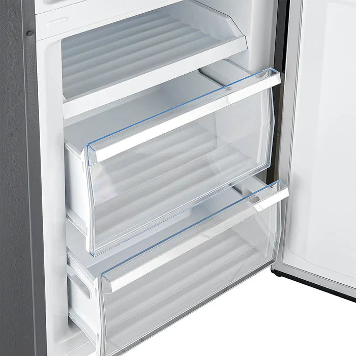 FORNO Guardia 46.8-Inch 21.6 cu.ft. Side-by-Side Bottom Freezer Refrigerator in Stainless Steel 