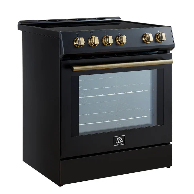 FORNO Leonardo Espresso 30" Slide-In Electric Induction in Stainless-Steel - FFSIN0982-30