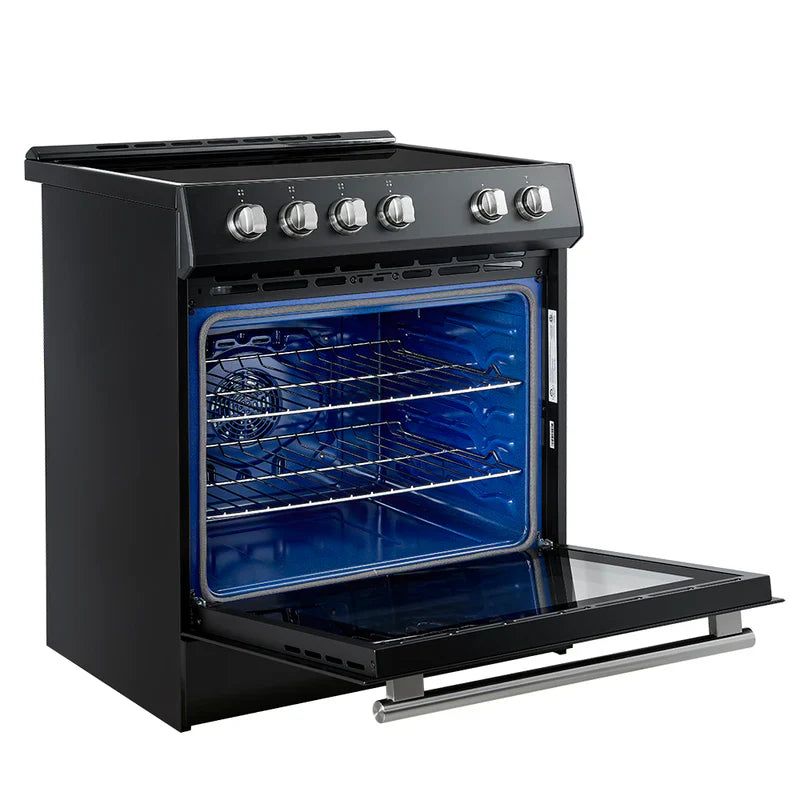 FORNO Leonardo Espresso 30" Slide-In Electric Induction in Stainless-Steel - FFSIN0982-30