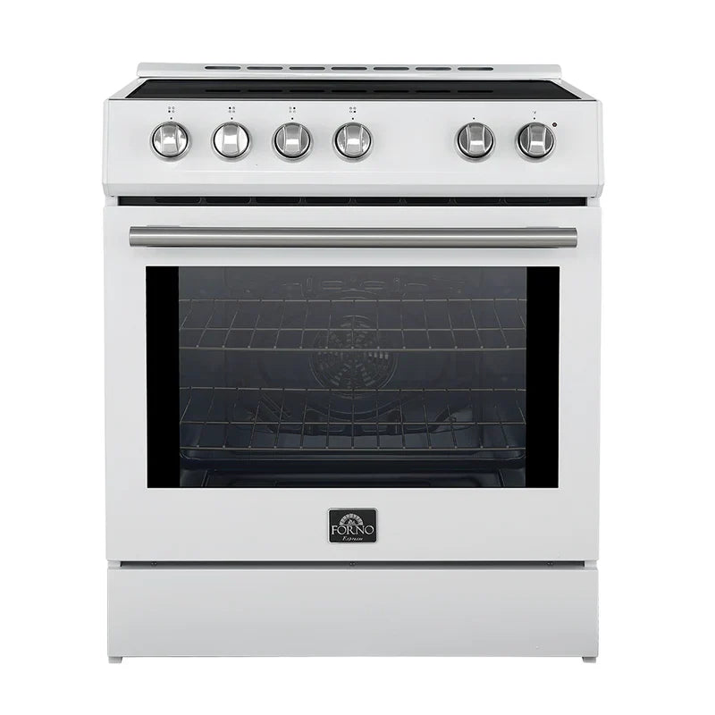 FORNO Leonardo Espresso 30" Slide-In Electric Induction in Stainless-Steel - FFSIN0982-30