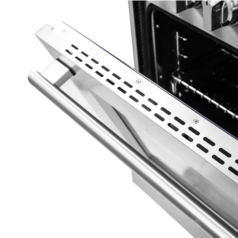 FORNO Massimo 30-Inch Freestanding Gas Range in Stainless Steel - FFSGS6239-30