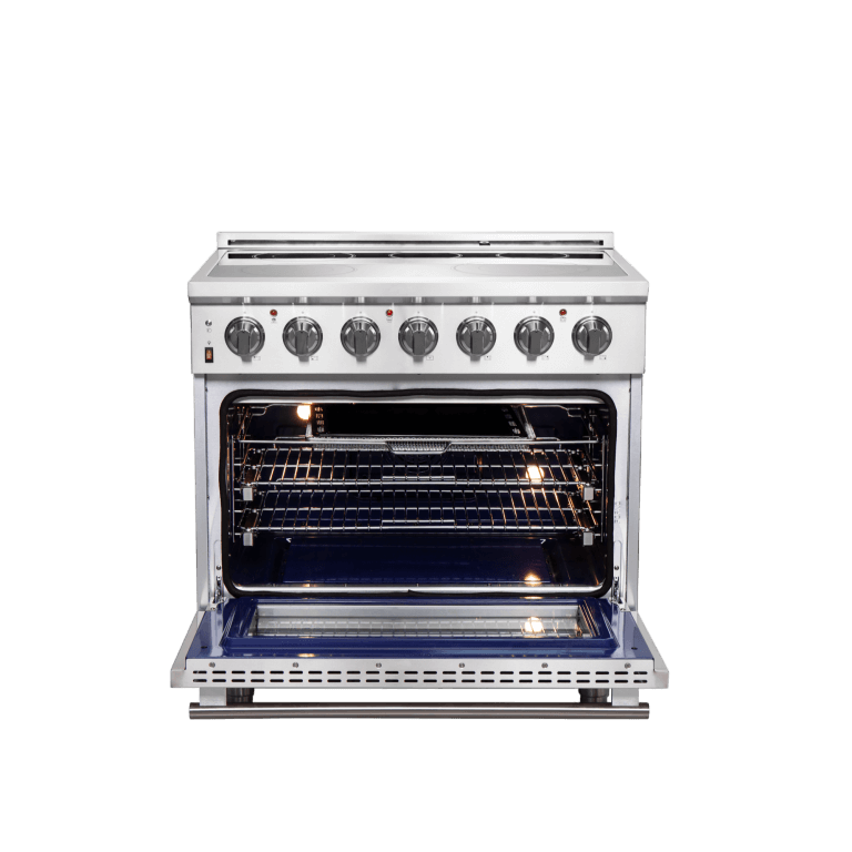 FORNO Massimo 36" Freestanding Chef Door Electric Range - FFSEL6020-36