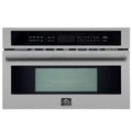 FORNO Oliena 30″ 1750 Watt Compact Oven & 1000 Watt Microwave, 1.6 cu. ft - FMWDR3093-30