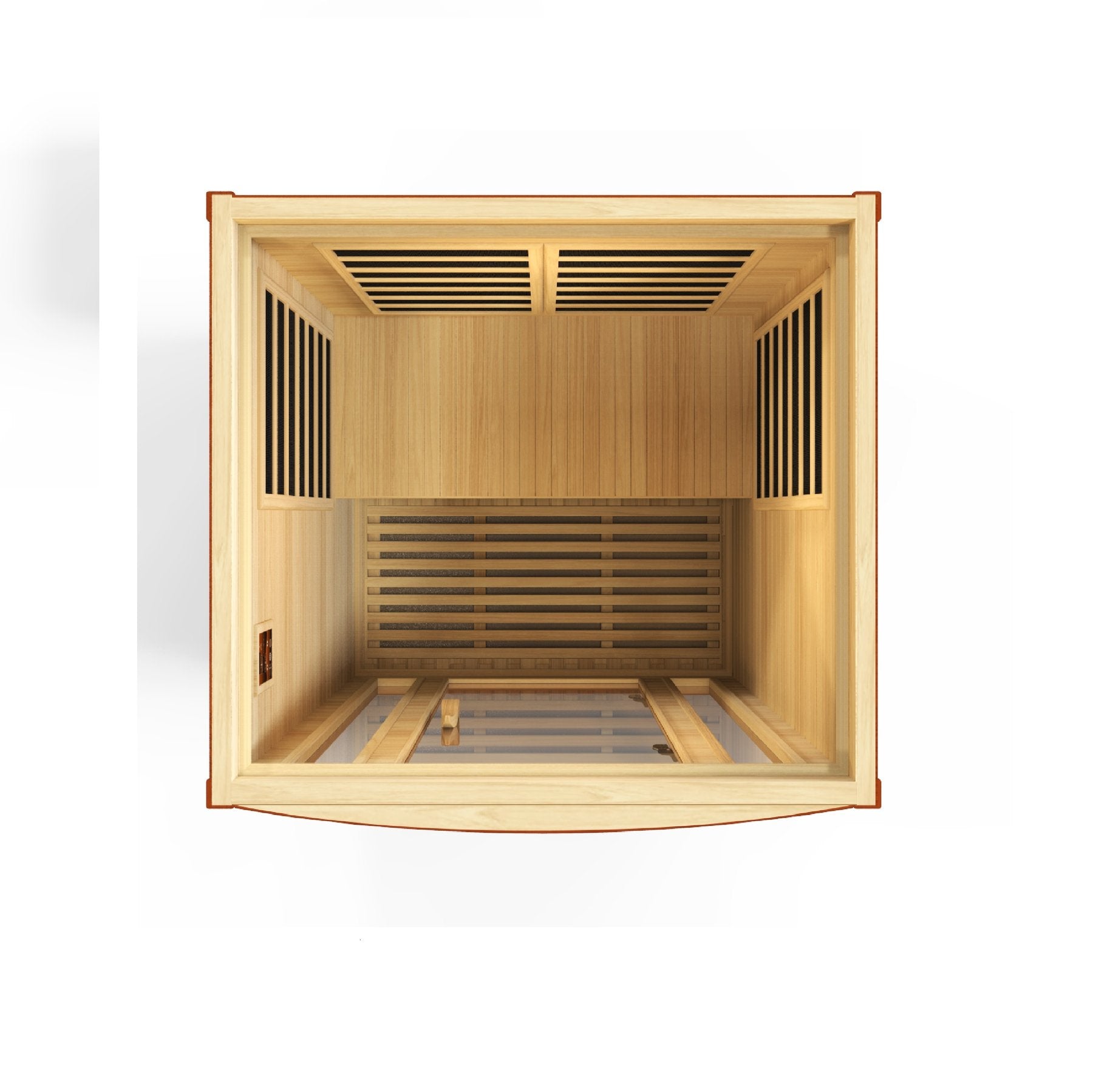 Golden Designs Dynamic 2-Person Low EMF Far Infrared Sauna San Marino Edition - DYN-6206-01