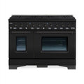 HALLMAN Classico Series 48" Gas Freestanding Range with Bronze Trim - HCLRG48BZ