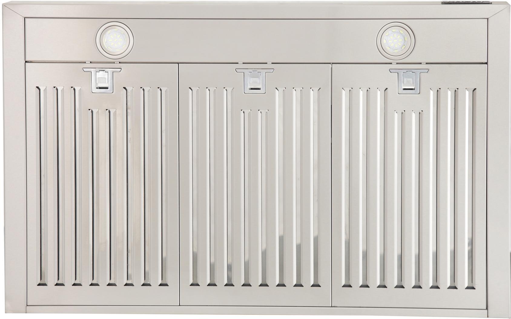 Kucht 30-Inch Wall Mounted Range Hood 900CFM in Stainless Steel with Modern Thin Design KRH3011A