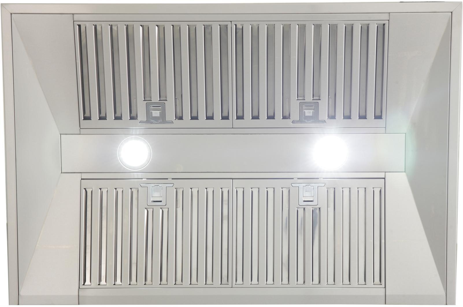 Kucht 30-Inch Wall Mounted Range Hood in Stainless Steel with Digital Display KRH3010A