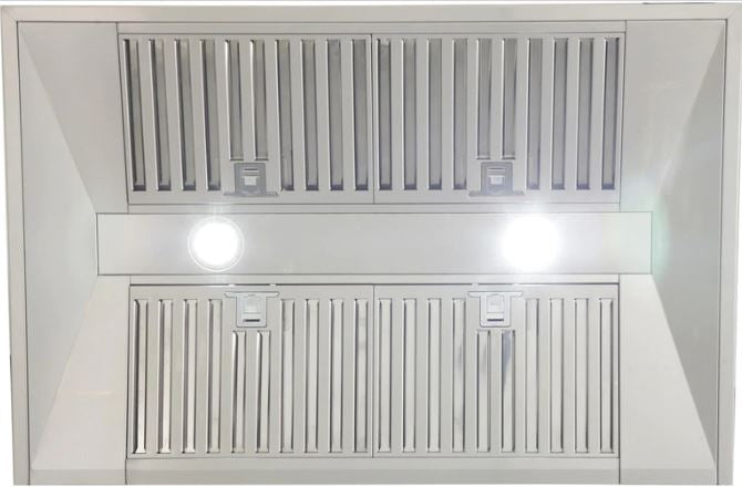 Kucht Professional 36 in. 5.2 cu ft. Natural Gas Range, Range Hood, Dishwasher & Microwave Drawer Package, AP-KNG361-S-4