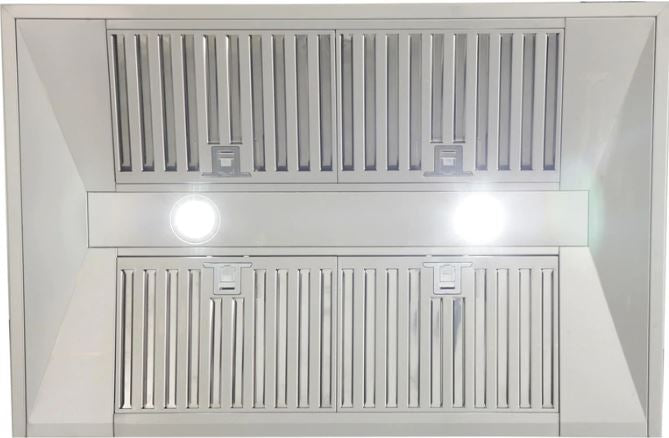 Kucht Professional 36 in. 5.2 cu ft. Natural Gas Range, Range Hood & Microwave Drawer Package, AP-KNG361-S-3