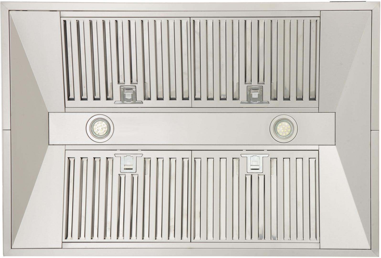 Kucht 36-Inch Island Mounted Range Hood 900CFM in Stainless Steel Modern Design KRH3612IS