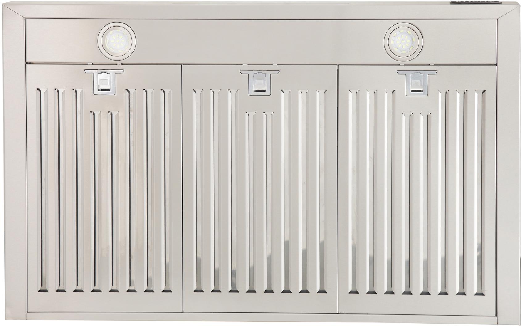 Kucht 36-Inch Wall Mounted Range Hood 900CFM in Stainless Steel with Modern Design KRH3611A