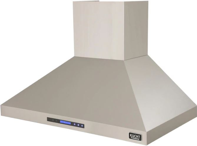 Kucht Professional 48 in. 6.7 cu ft. Natural Gas Range, Range Hood & Microwave Drawer Package, AP-KNG481-S-3