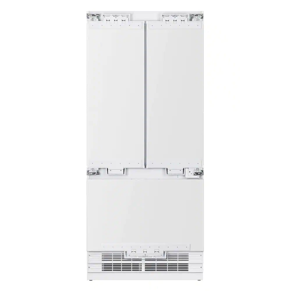 Kucht 4-Piece Appliance Package - 48" Dual Fuel Range, 36" Panel Ready Refrigerator, Under Cabinet Hood, & Panel Ready Dishwasher