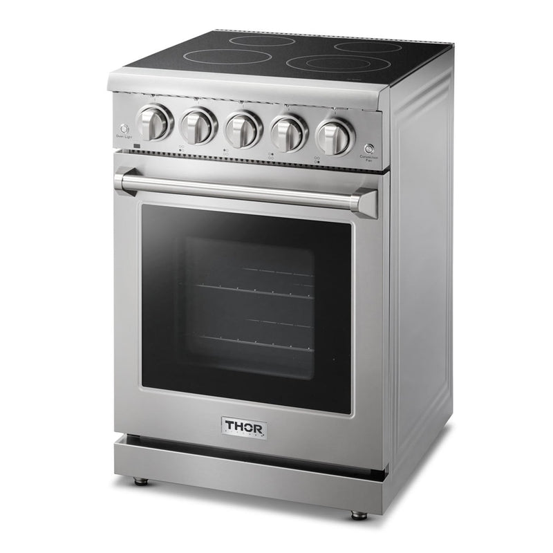 Thor Kitchen 24-Inch 3.73 cu. ft. Oven Electric Range in Stainless Steel (HRE2401)