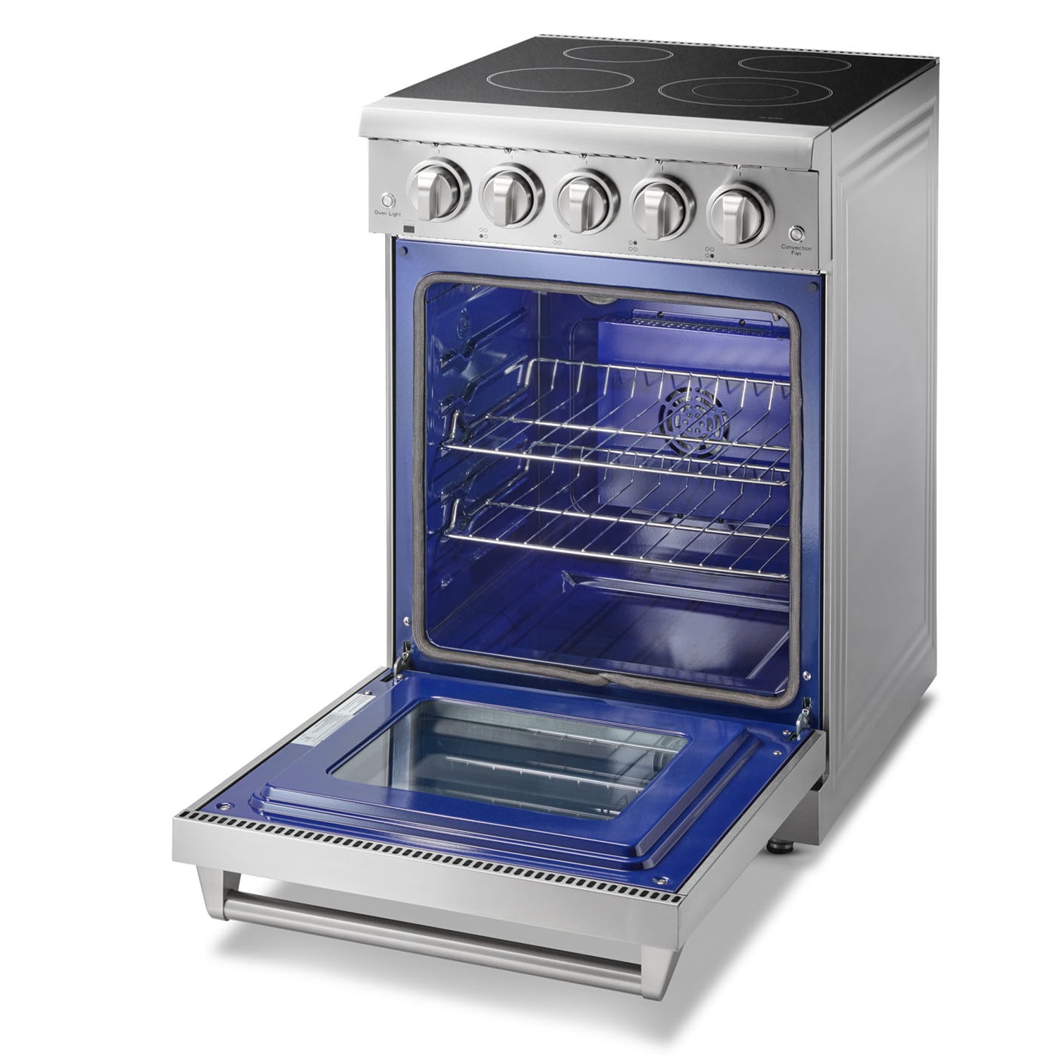 Thor Kitchen 24-Inch 3.73 cu. ft. Oven Electric Range in Stainless Steel HRE2401