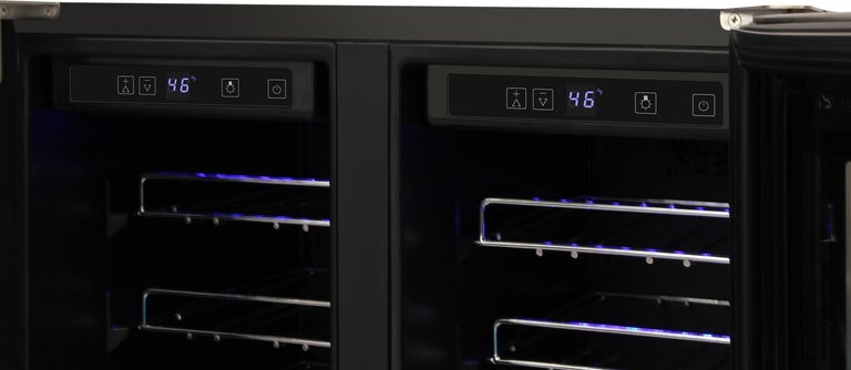 Thor Kitchen 24 in. 42 Bottle Dual Zone Wine Cooler
