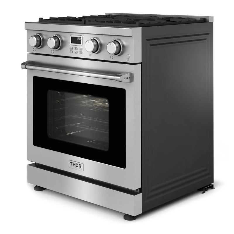 Thor Kitchen 30 Inch Contemporary Professional Gas Range in Stainless Steel 