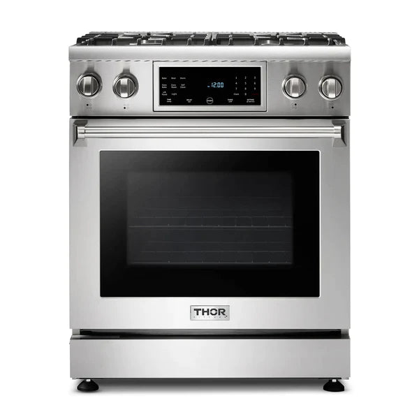 Thor Kitchen 30 Inch Tilt Panel Professional Gas Range – TRG3001