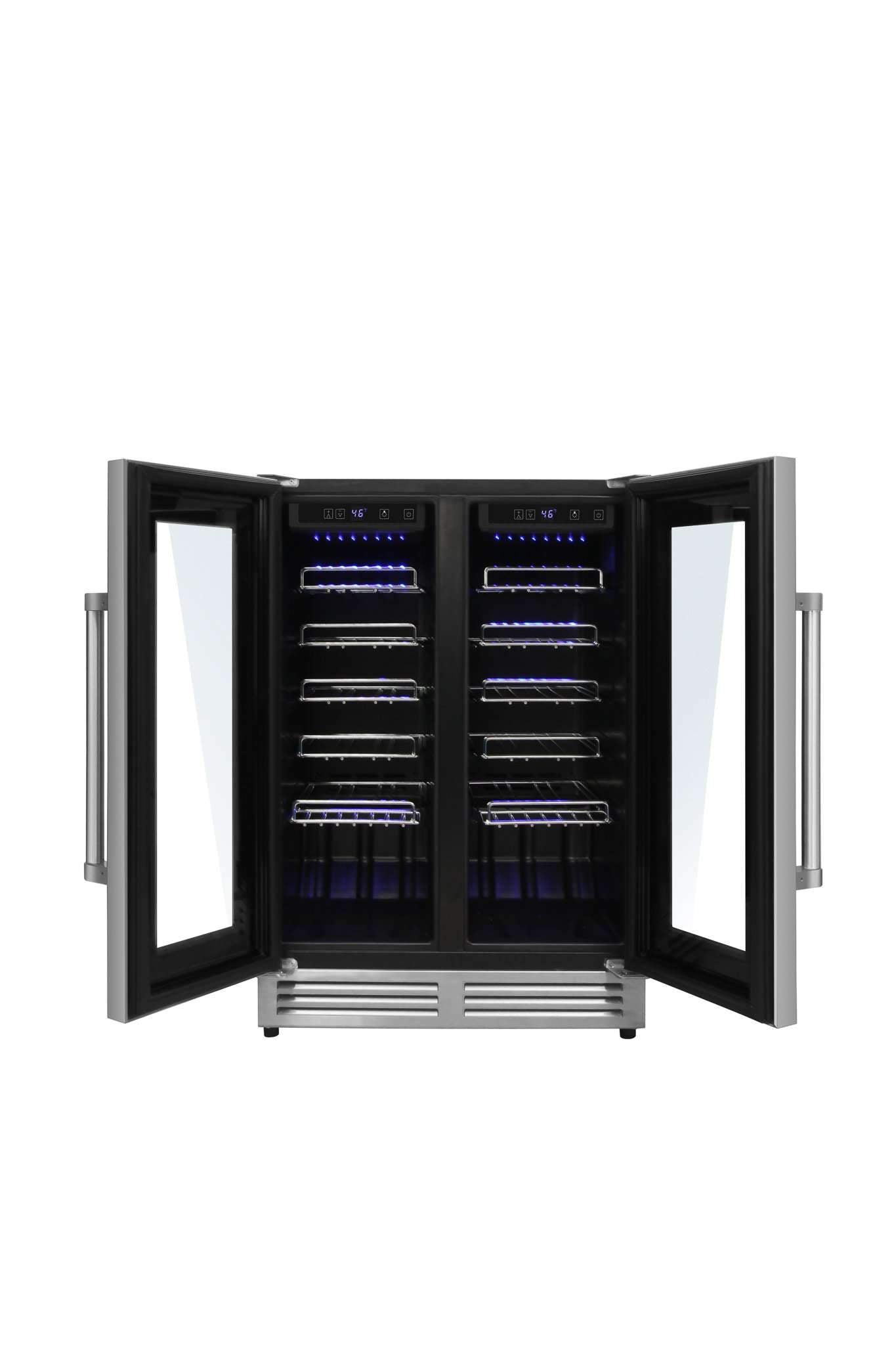 Thor Kitchen Built-in Dual Zone Wine Cooler with 42-Bottle Capacity TWC2402