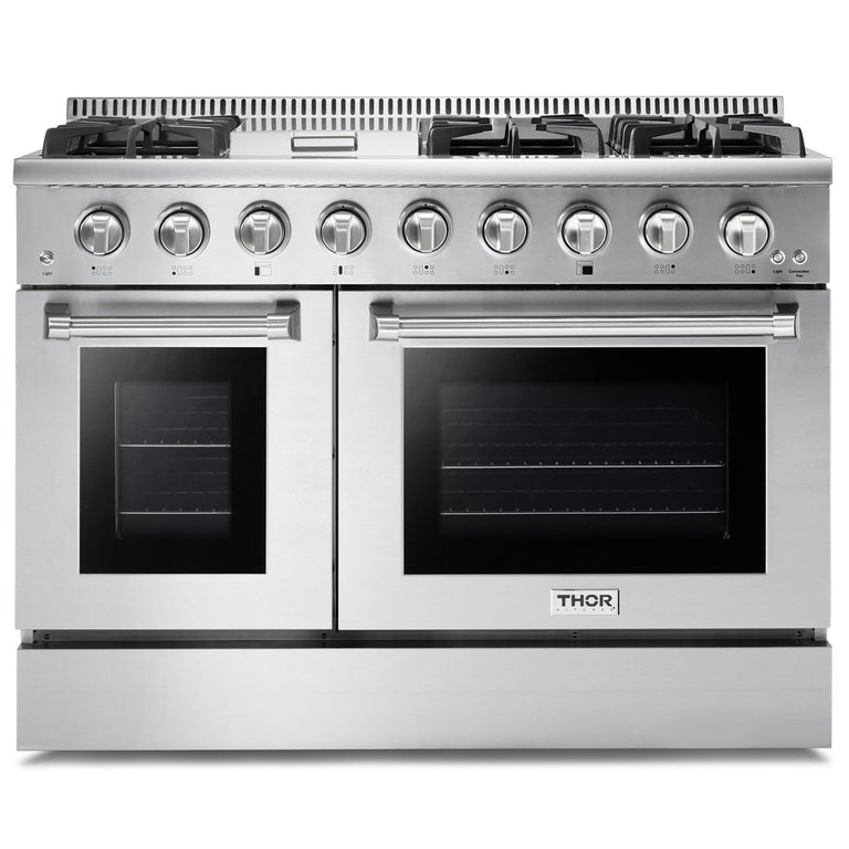 Thor Kitchen 48 in. 6.7 cu. ft. Professional Gas Range in Stainless Steel