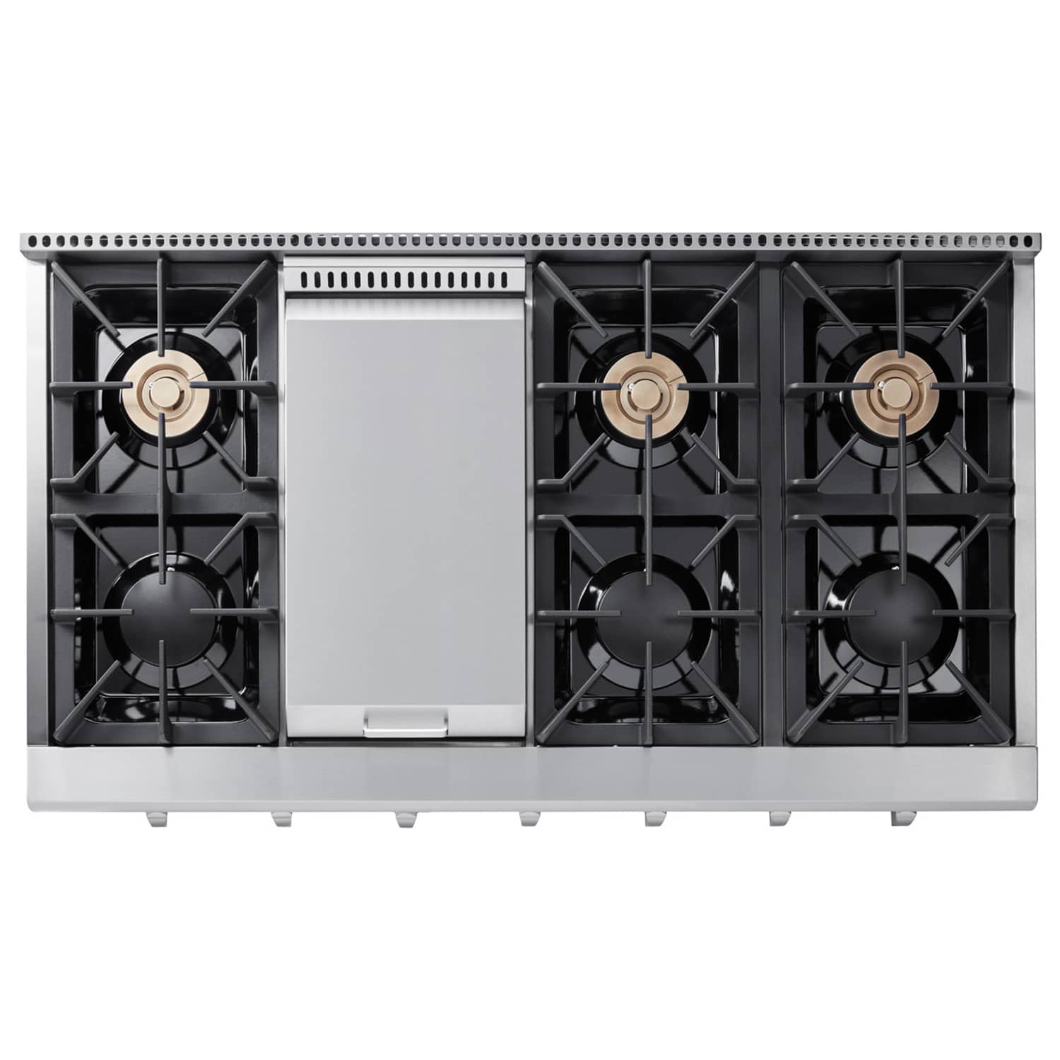 Thor Kitchen 5-Piece Pro Appliance Package - 48-Inch Rangetop, Electric Wall Oven, Under Cabinet 16.5-Inch Tall Hood, Dishwasher & Refrigerator with Water Dispenser in Stainless Steel